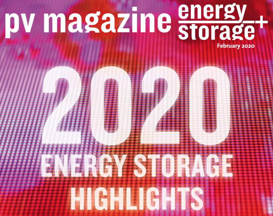 PV Magazine, Energy Storage 2020 Highlights